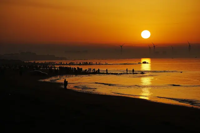 Sunsets in WeiHai