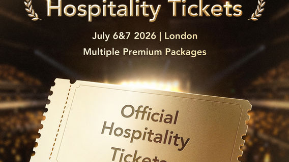 London | BTS WORLD TOUR IN LONDON Official Hospitality Ticket