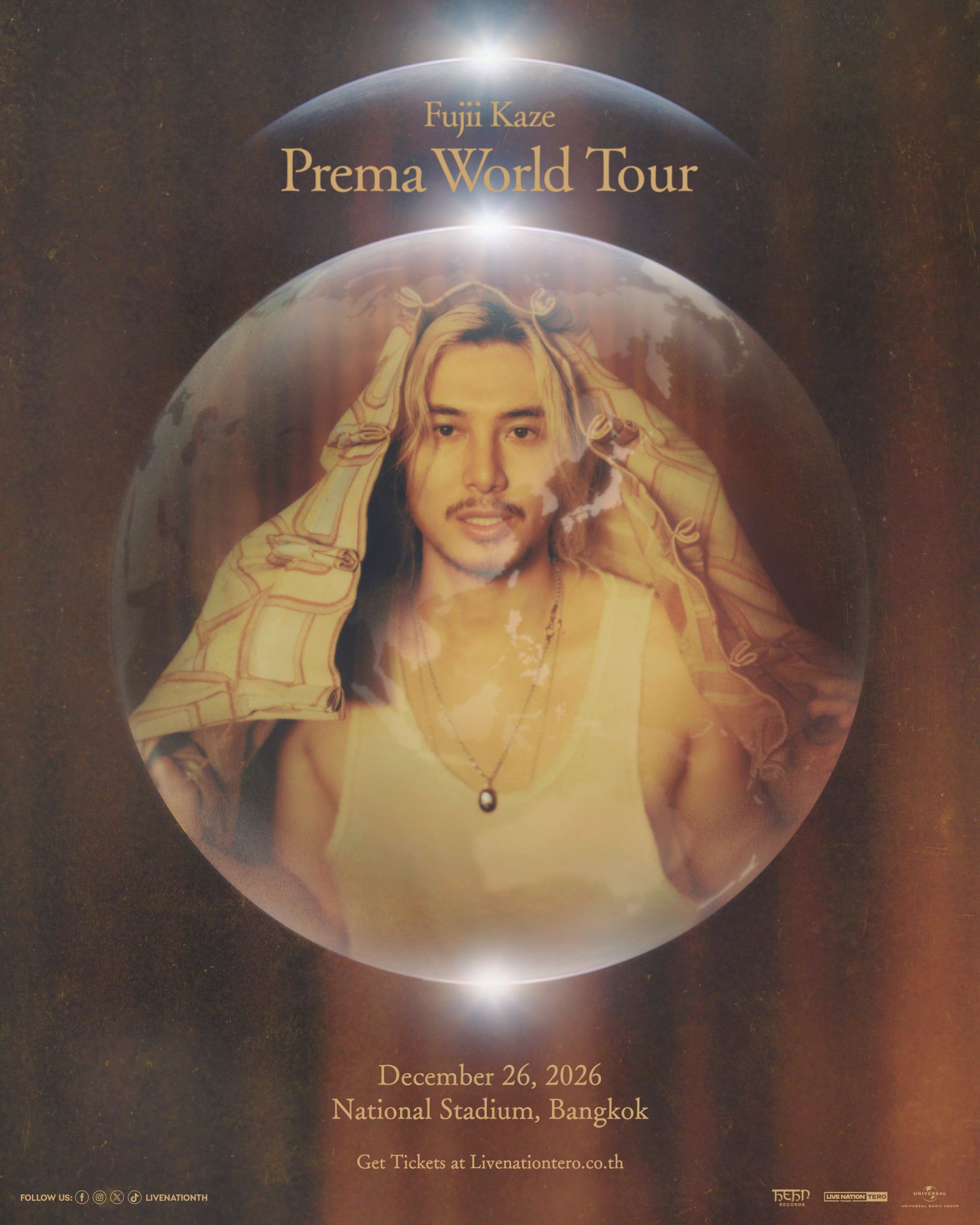 방콕 | Fujii Kaze Prema World Tour in Bangkok | 수파찰라사이 경기장