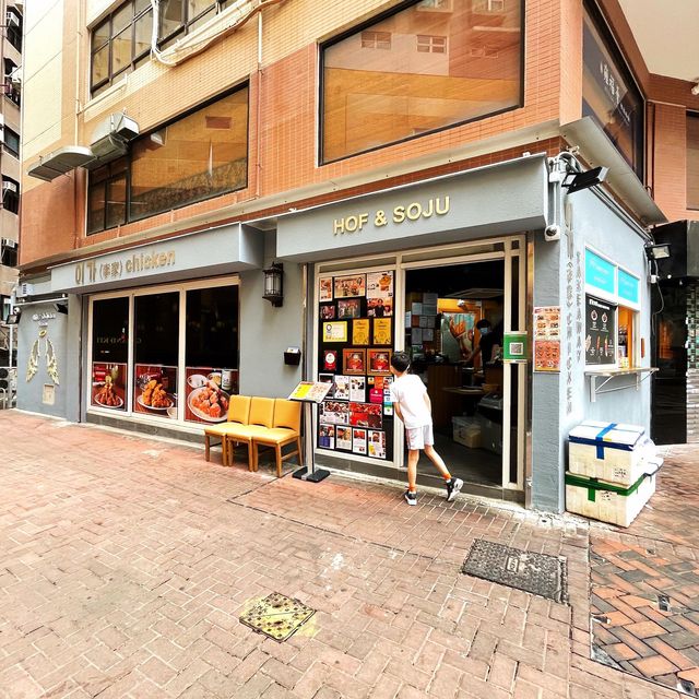  位於山林道的韓風小店， 炸雞一百多元足有十幾件！