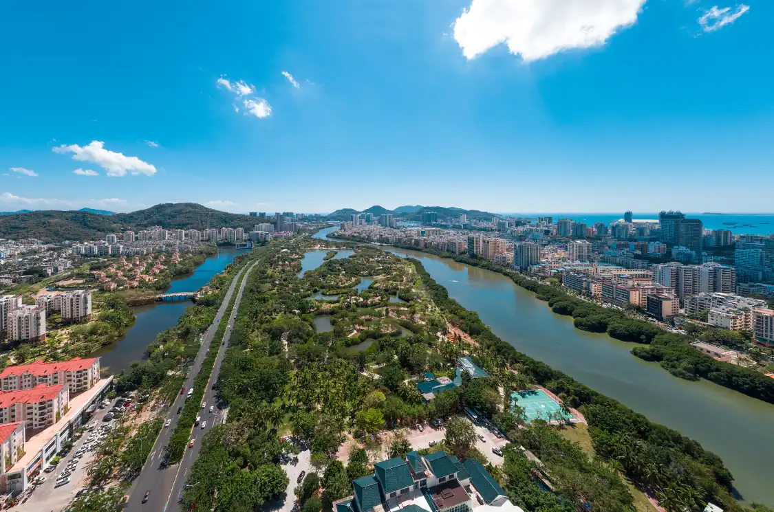 린춘허 공원 주변 호텔