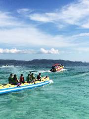 長灘島バナナボート体験
