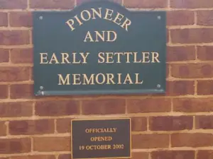 Underbool Pioneer and Early Settlers Memorial