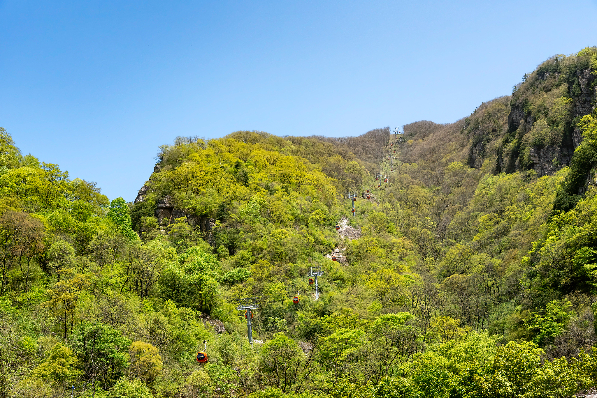 National Forest Park of Niubeiliang Shanxi