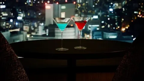 Sky Lounge Aurora in Tokyo