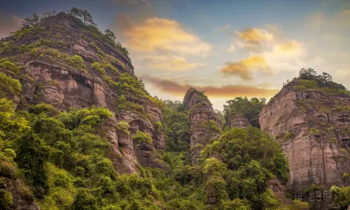 เมือง Liancheng Guanjishan