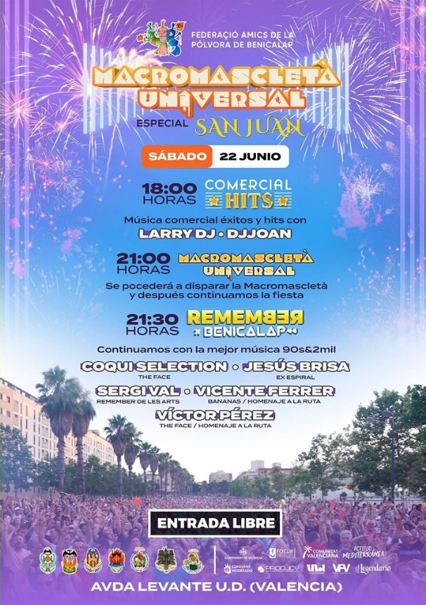 Universal Macromascletà | Valencia