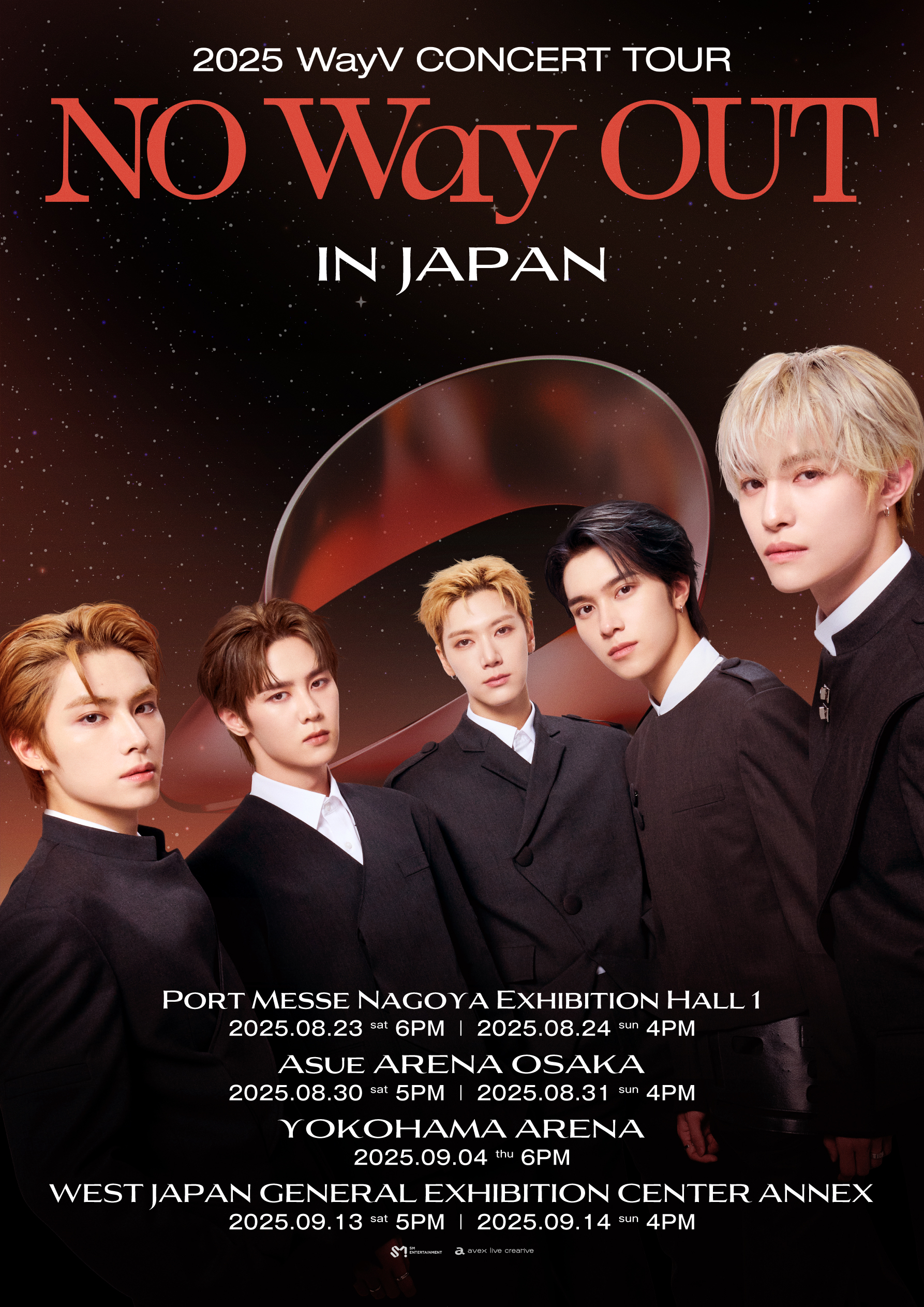 아이치 | 2025 WayV Concert Tour [No Way OUT] in JAPAN | 포트멧세 나고야 (나고야시 국제전시장)