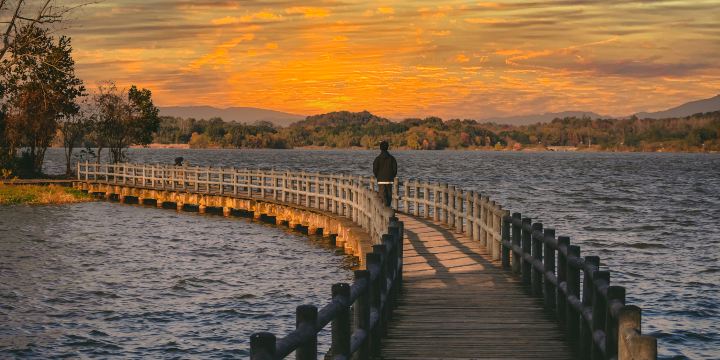 The Qishan Pingtian Lake Scenic Area