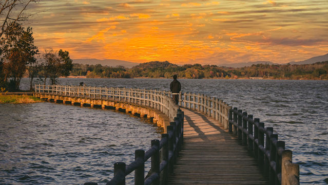 The Qishan Pingtian Lake Scenic Area