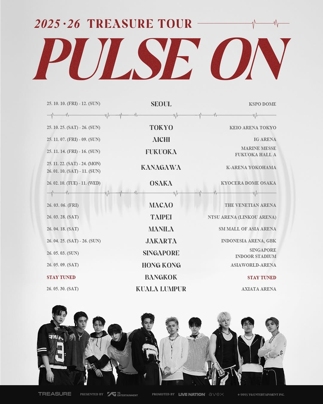 Kuala Lumpur | TREASURE Tour | Unifi Arena