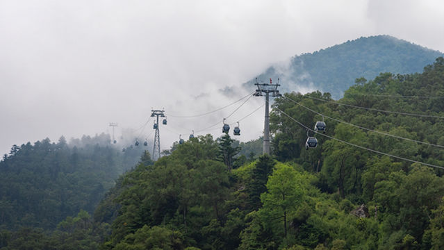 Taibai Mountain Tianxia Cableway