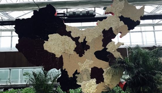 China Map Landscape