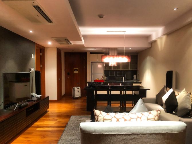 胡志明市洲際酒店公寓 | 基本每個仿形都是套房 飯廳超大