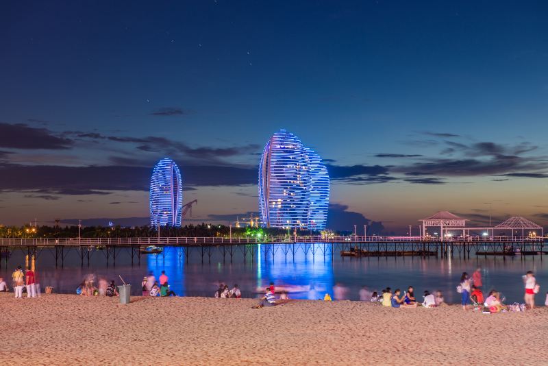 Night Tour of Sanya Bay