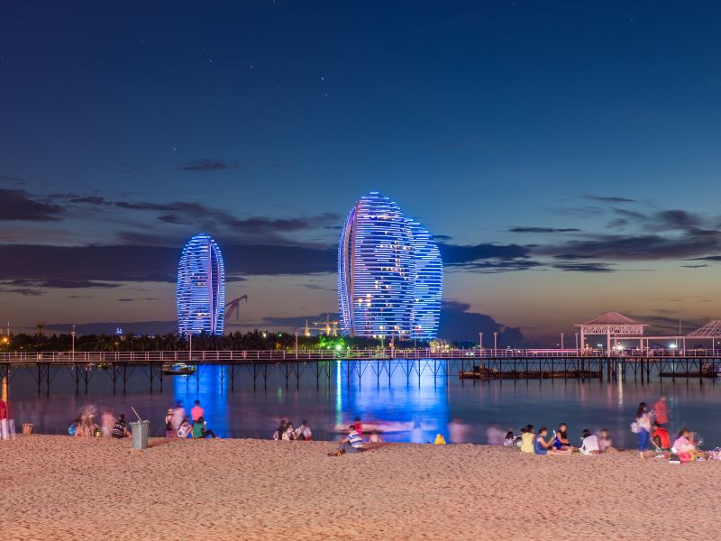 Night Tour of Sanya Bay