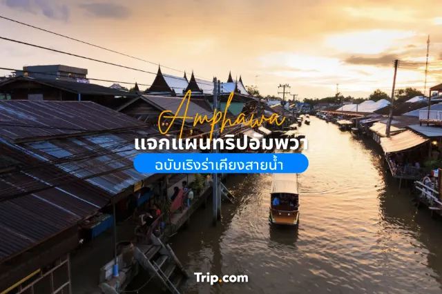 แจกแผนทริปอัมพวา ฉบับเริงร่าเคียงสายน้ำ