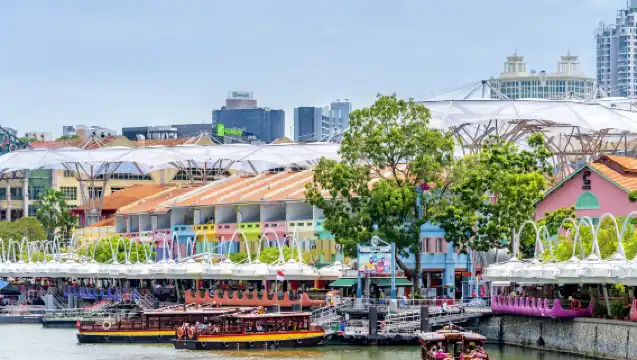 Singapore + St. Andrew's Cathedral + Chinatown + Clarke Quay + Old Hill Street Police Station private charter