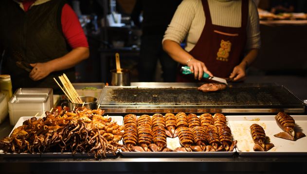 라오허제 야시장