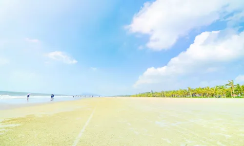 Tourist Island China First Beach