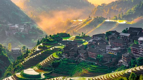 Longji Rice Terraces Jinkeng Dazhai