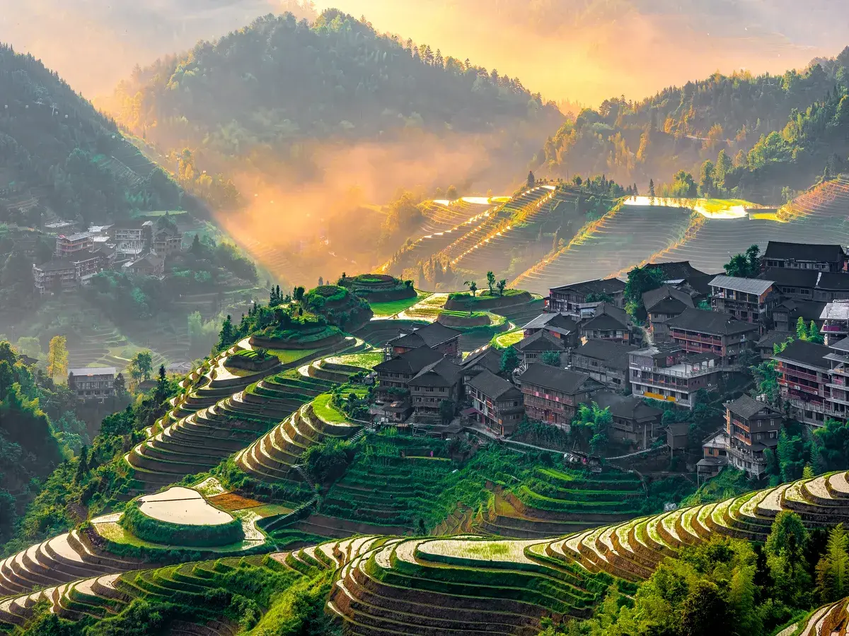 Longji Rice Terraces Jinkeng Dazhai