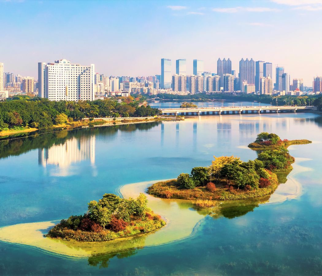 Jinhu Square/Guangxi Medical University/Nanhu Park
