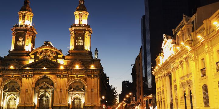 Plaza de Armas de Santiago