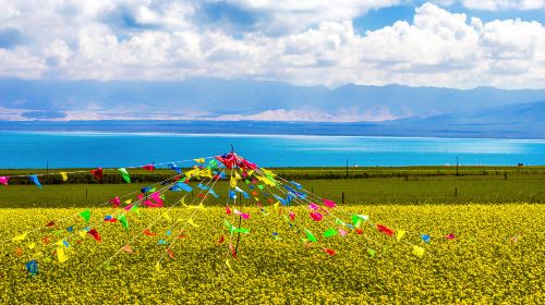 Qinghai Lake Erlangjian Scenic Area