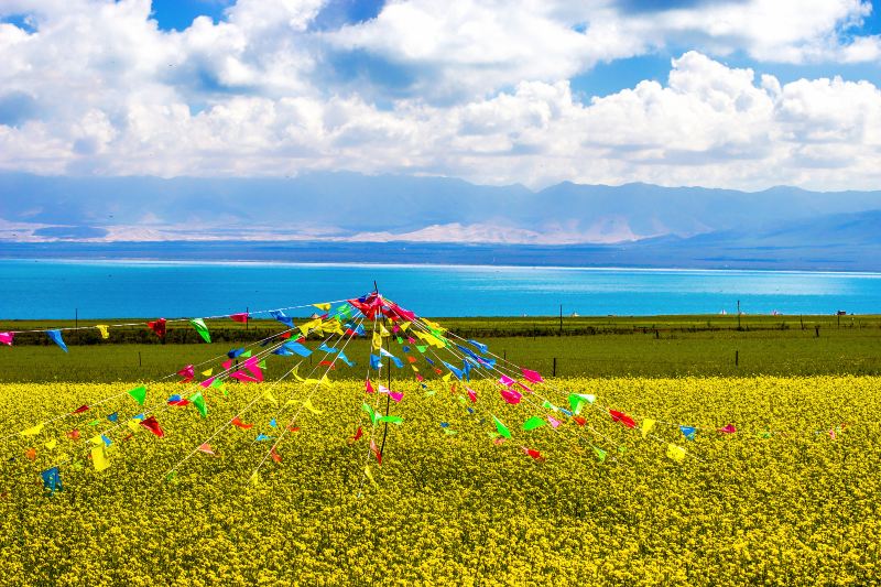 Qinghai Lake Erlangjian Scenic Area