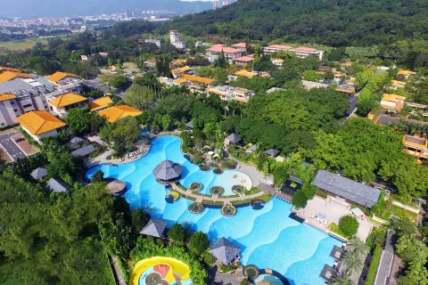 พื้นที่พบ่อน้ําพุร้อนซงชัน