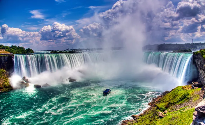 Rum och frukost i Niagara Falls