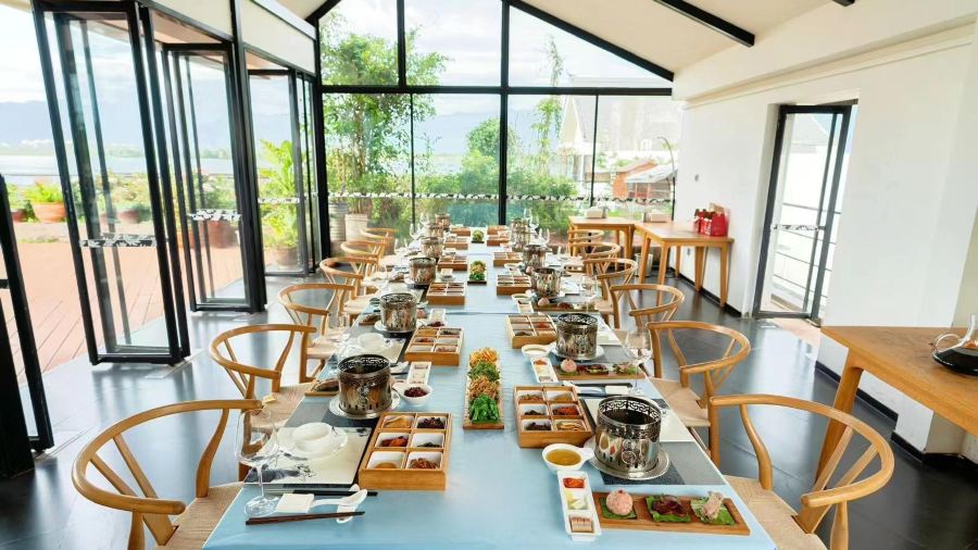 西昌術下飯店（邛海濕地公園月色風情小鎮店）·餐廳