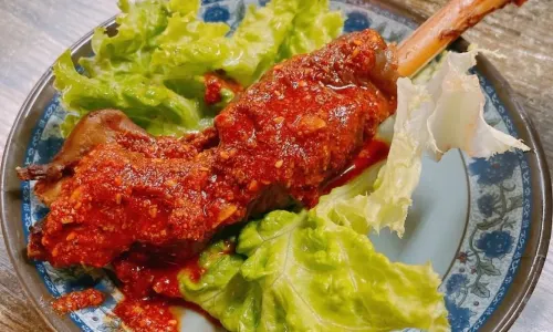 敦游记烧烤.西北特色菜