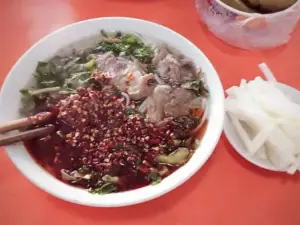 砂石羊肉粉