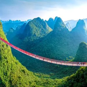 陽朔如意峯索道景區