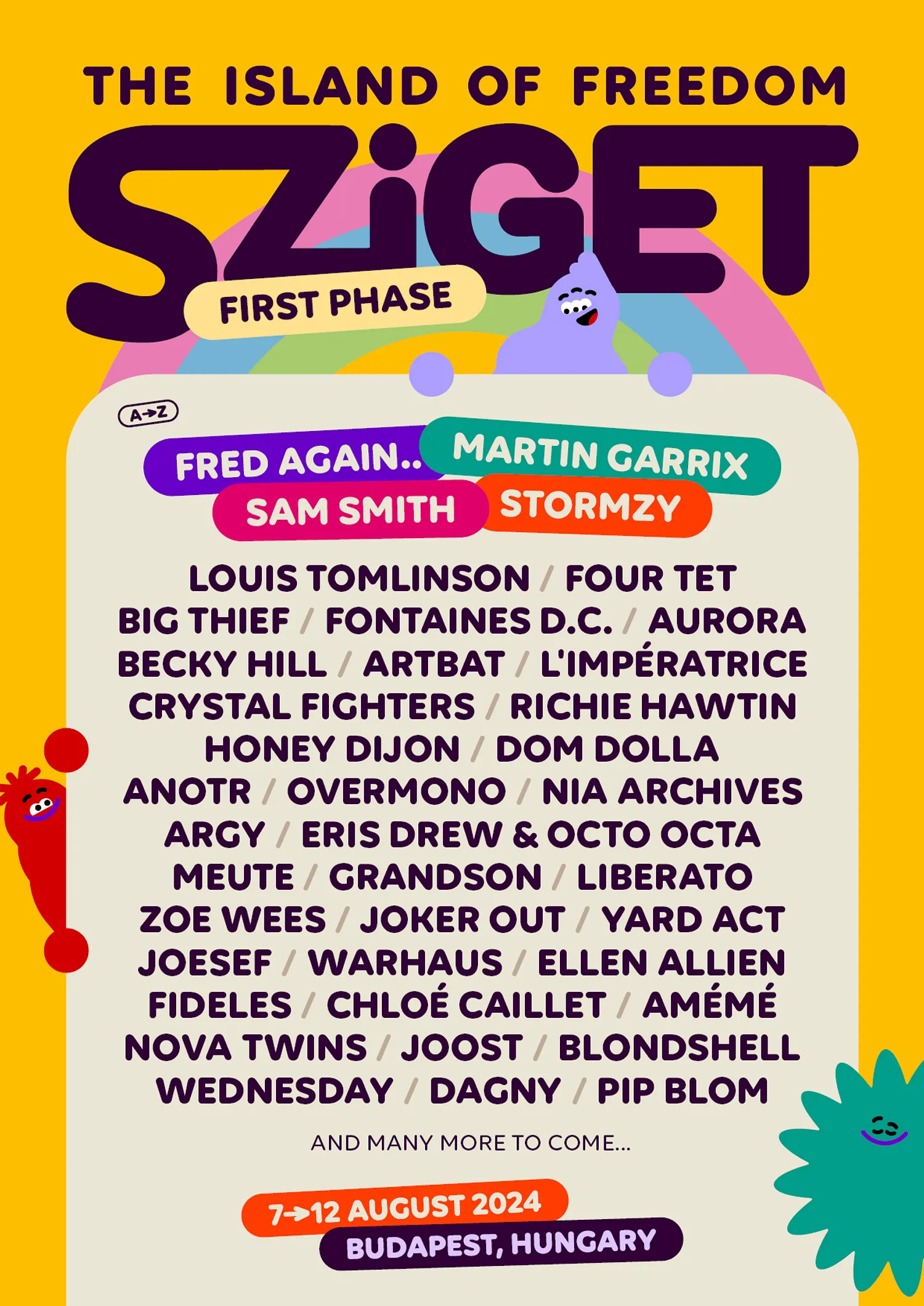 【匈牙利布達佩斯】Sziget Festival音樂節 | 布達佩斯