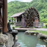 足湯もあります。
