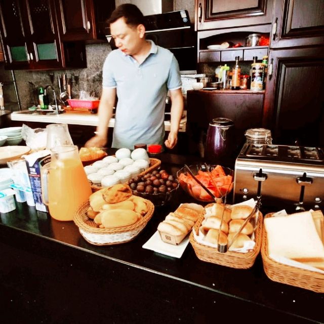 Breakfast at a Guilin Hotel