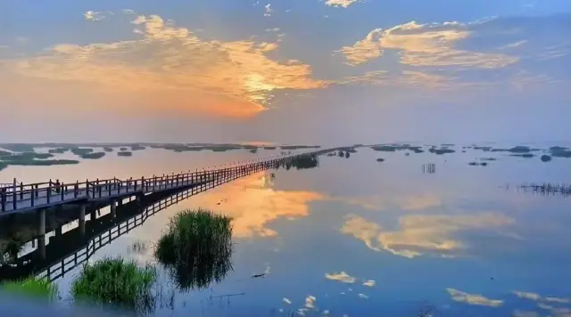 Sunset Sightseeing in Jiujiang