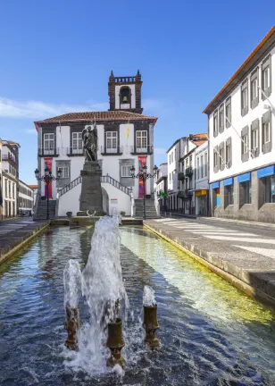 Flug nach Ponta Delgada