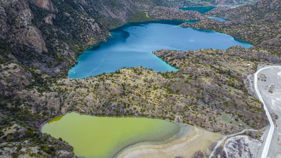 Three-Color Lake