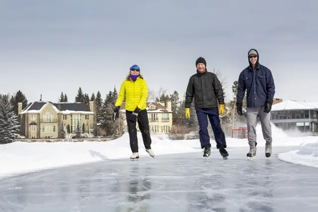 Ice Skating in Calgary