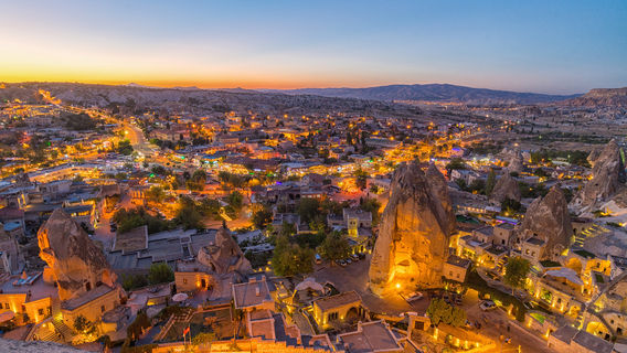 Sunset/Sunrise/Balloons Highest View point in Goreme