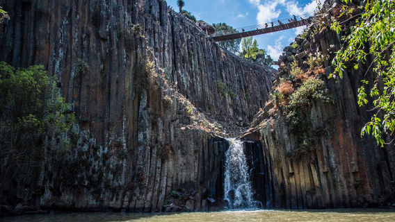 Basaltic Prisms of Santa María Regla