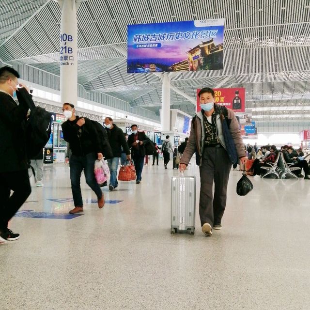 Xi'an high speed train station