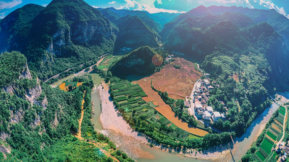 Guangwu Mountain - Nuoshui River World Geopark
