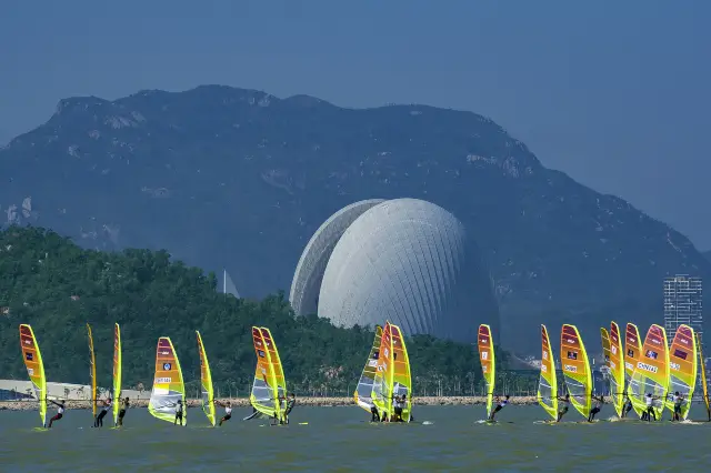 Sailing in Zhuhai