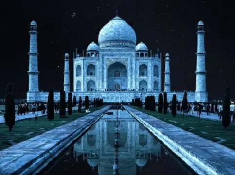 ฉากยอดฮิตยามค่ำคืนยอดนิยมในอากรา