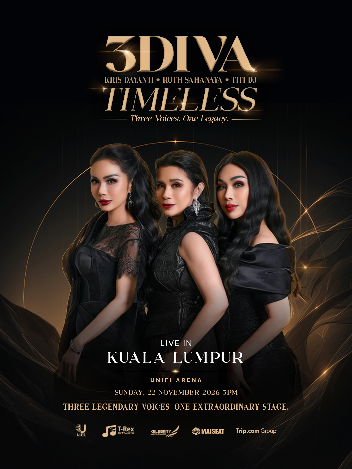 Kuala Lumpur | 3DIVA LIVE IN MALAYSIA 2026 [TIMELESS] | Unifi Arena